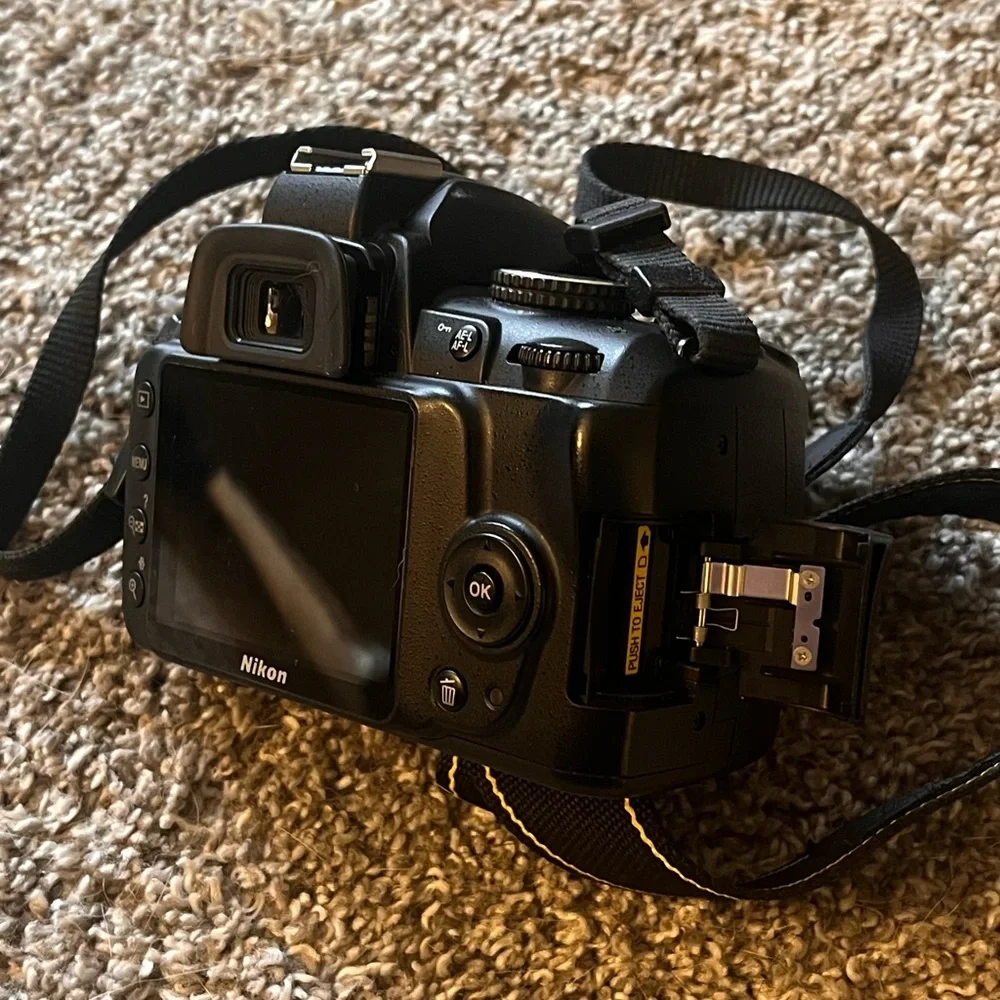 Nikon Black DSLR Camera Set with Accessories